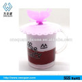 professional factory silicone cup cover, plastic cup with cover